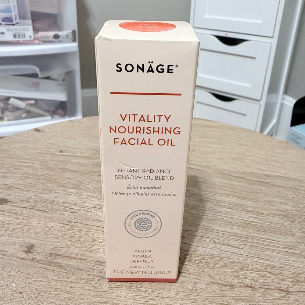 Sonäge Vitality Nourishing Facial Oil - Cream